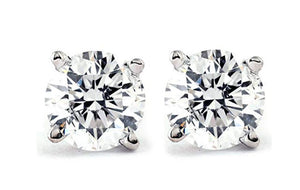 Eternal Sparkle: Pompeii 3 Diamond Stud Earrings - The Perfect Gift for Every Love Story