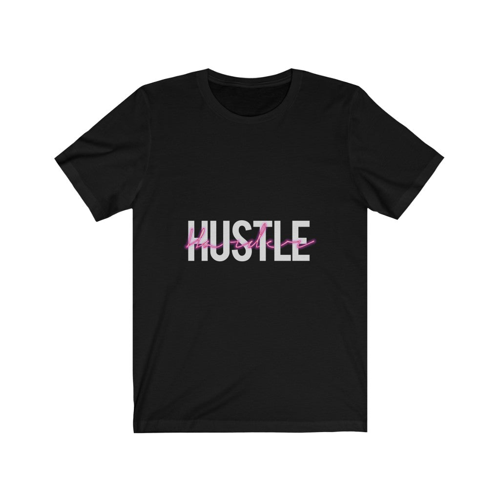 Hustle Harder - Unisex Jersey Short Sleeve Tee