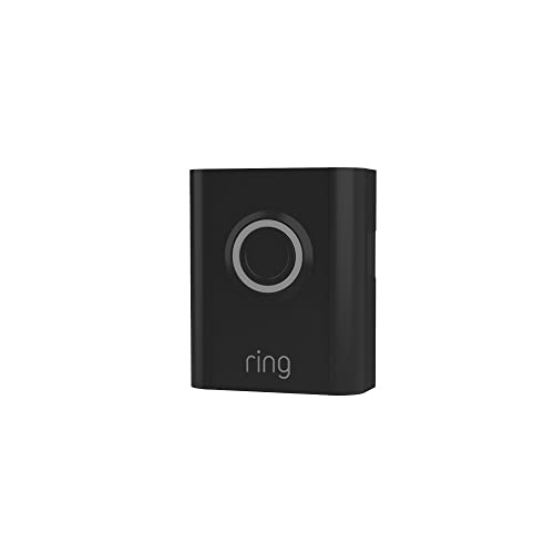 Ring Video Doorbell 3, Ring Video Doorbell 3 Plus, and Video Doorbell 4 Faceplate - Smooth Black