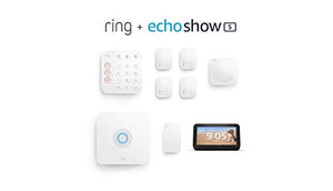 Ring Alarm 8-piece kit (2nd Gen) bundle with Echo Show 5