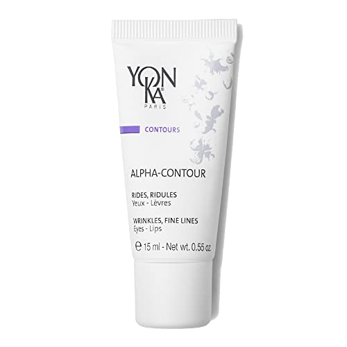 Yon-Ka Alpha-Contour Eye and Lip Cream (15ml) Anti-Wrinkle Regenerating Contour Creme, Naturally Soften Signs of Aging with Botanical Oil Blends and Fruit Acids, All Skin Types, Paraben-Free