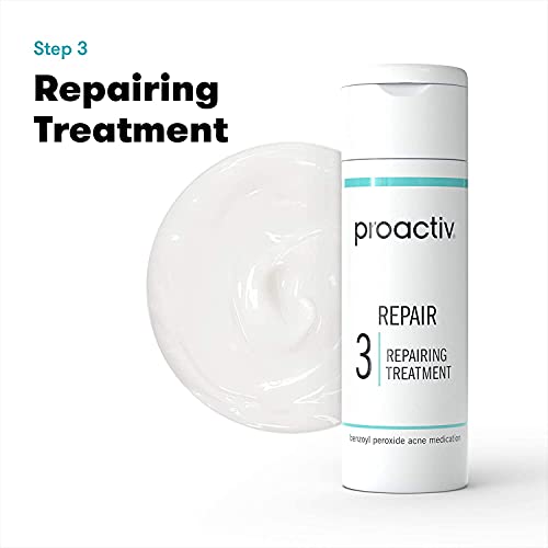 Proactiv 3 Step Acne Treatment - Benzoyl Peroxide Face Wash, Repairing Acne Spot Treatment for Face And Body, Exfoliating Toner - 60 Day Complete Acne Skin Care Kit