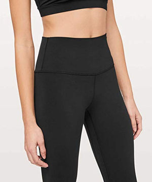 Lululemon Align Stretchy Full Length Yoga Pants - Women’s Workout Leggings, High-Waisted Design, Breathable, Sculpted Fit, 28 Inch Inseam, Black, 8
