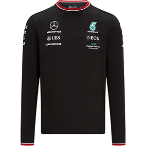 Fuel For Fans Mercedes-Benz AMG Petronas F1 White Long Sleeve Team Tee Shirt