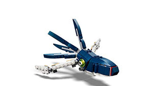 LEGO Creator 3in1 Deep Sea Creatures 31088 Building Toy Set for Kids, Boys, and Girls Ages 7+ (230 Pieces)