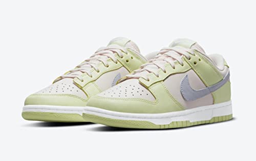 Nike Women's WMNS Dunk Low Lime Ice, Light Soft Pink/Ghost/Lime Ice, 7.5W