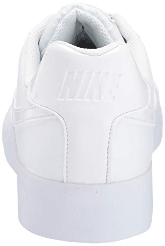 Nike Women's Court Royale AC Sneaker, White/White-Black, 8.5 Regular US