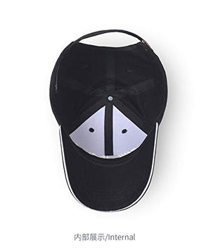Car Logo Embroidered Black Hat Adjustable Baseball Caps for Men and Women Auto Sport Travel Cap Racing Motor Hat for B-e-n-z (B e n z)