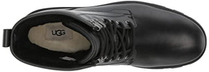 UGG Men's Kirkson Boot, Black Leather, Size 11