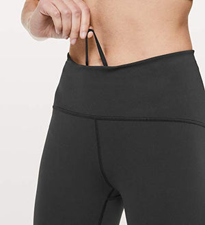 Lululemon Train Times Pant 7/8 Yoga Pants (Black, 6)