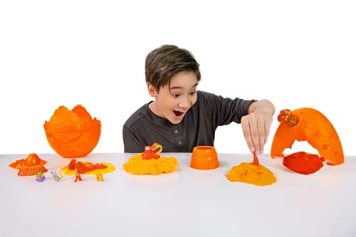 Smashers Mega Light Up Dino Spinosaurus Series 4 by ZURU - Collectible Egg with Over 25 Surprises, Volcano Slime, Fossil Toy, Dinosaur Toy, Toys for Boys and Kids (Spinosaurus)
