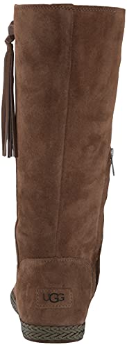 UGG Women's KELLEEN Fashion Boot, Hickory Suede, 8