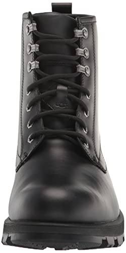 UGG Men's Kirkson Boot, Black Leather, Size 11