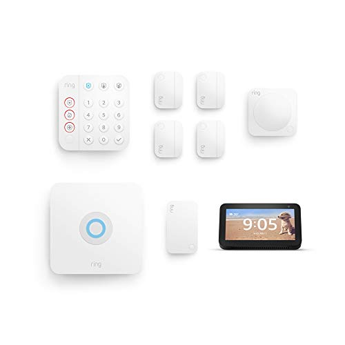 Ring Alarm 8-piece kit (2nd Gen) bundle with Echo Show 5