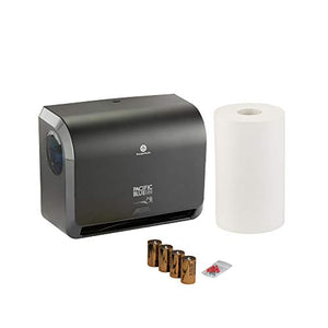 Pacific Blue Ultra Mini Dispenser Trial Kit, Includes 9" Paper Towel Roll and Automated Dispenser, 54519, by Georgia-Pacific