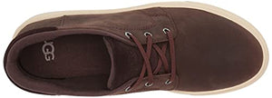 UGG Men's BAYSIDER Chukka Weather Sneaker, Grizzly Leather, 11