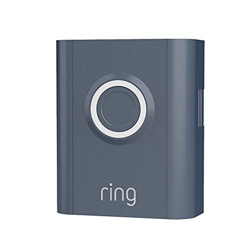 Ring Video Doorbell 3, Ring Video Doorbell 3 Plus, and Ring Video Doorbell 4 Faceplate - Blue Metal