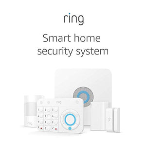 Ring Alarm 5 Piece Kit (1st Gen) – Home Security System with optional 24/7 Professional Monitoring – No long-term contracts – Works with Alexa