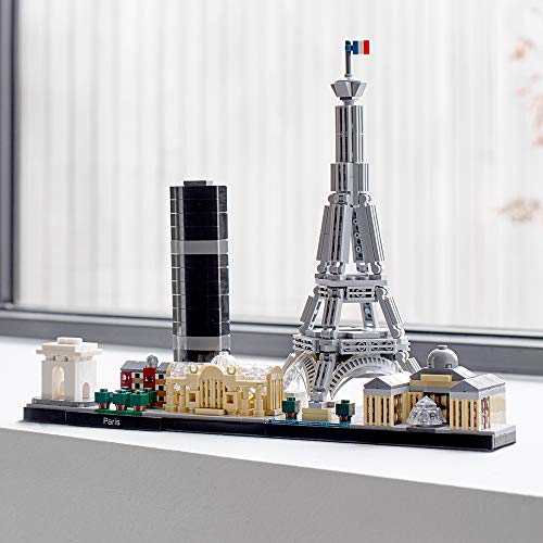 LEGO Architecture Paris 21044 Building Toy Set for Kids, Boys, and Girls Ages 12+ (649 Pieces)