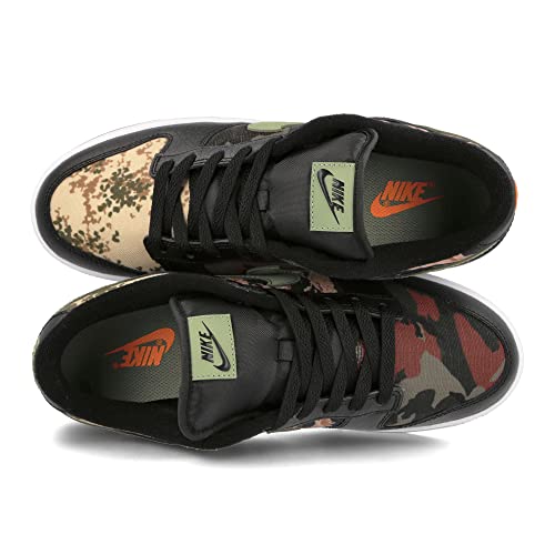 Nike Mens Dunk Low DH0957 001 Black Multi-Camo - Size 8.5