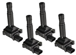 ENA Pack of 4 Ignition Coil compatible with 2003-2005 Mercedes-Benz C230 1.8L L4 UF-555