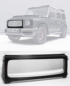 kit-car G Wagon Front Grille Frame - Matte Black Carbon Fiber Front Grill Trim - for W464 W463A G63 AMG G Class Mercedes Benz 2018 2019 2020 +