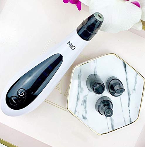 Spa Sciences MIO Diamond Microdermabrasion Blackhead Remover, Pore Suction Tool–Rechargeable-Dermatologist Recommended Skin Resurfacing System for Anti-Aging-Exfoliator for Acne Scars/Wrinkles