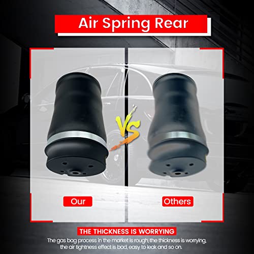 VIGOR Rear Air Suspension Spring Bag Compatible with Mercedes Benz R320 R350 R500 R550 R63 AMG Car, OEM Number 2513200025, 2513200325, 2513200425