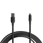 Amazon Basics Lightning to USB-A Cable for iPhone, 10 Feet, Black