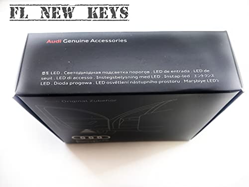 Audi 4G0052133J Entry Lights LED Projector S-Logo Diamond Entry Lighting Projection Red/White