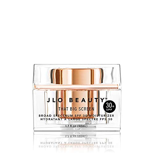 JLO BEAUTY That Big Screen Broad Spectrum SPF 30 Moisturizer | Hydrates, Protects, Luminizes, Soothes For Smooth, Dewy & Glowing Skin | 1.7 Fl Oz