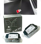 Audi 4G0052133J Entry Lights LED Projector S-Logo Diamond Entry Lighting Projection Red/White