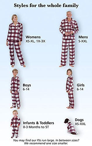 Pajamagram Christmas Pajamas For Family - Family Pajamas Matching Sets, Red, Pets, SM