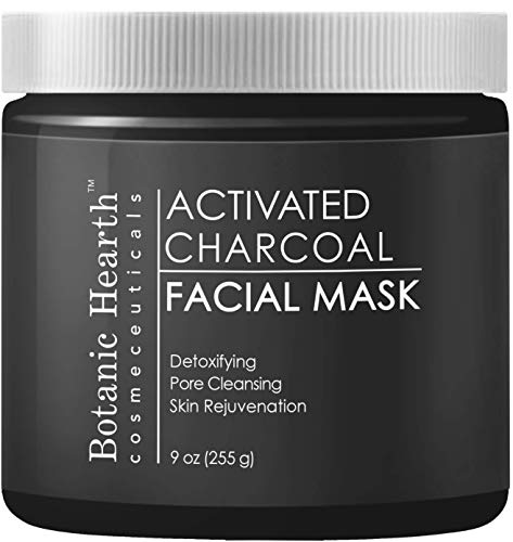 Botanic Hearth Charcoal Facial Mask, Pore Minimizer, Deep Cleansing 9 oz