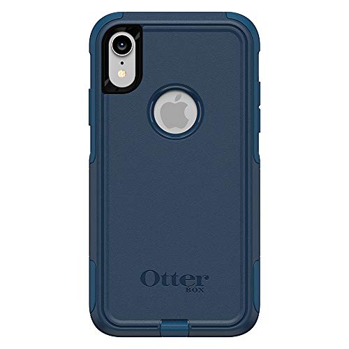OTTERBOX COMMUTER SERIES Case for iPhone Xr - Retail Packaging - BESPOKE WAY (BLAZER BLUE/STORMY SEAS BLUE)