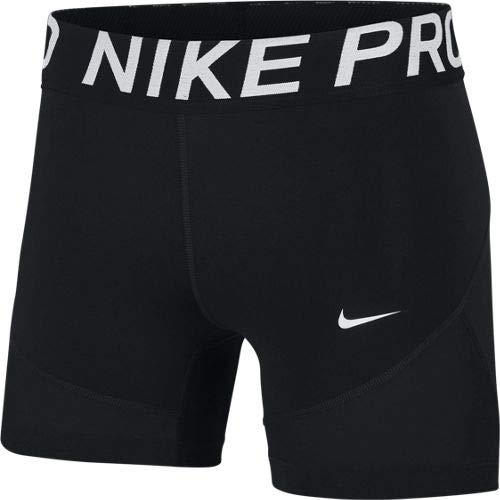 Nike Womens Pro 5 Training Shorts (Medium) Black/White