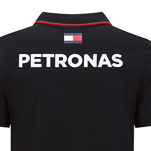 Mercedes Benz AMG Petronas F1 2020 Men's Team Polo Black/White (L, Black)