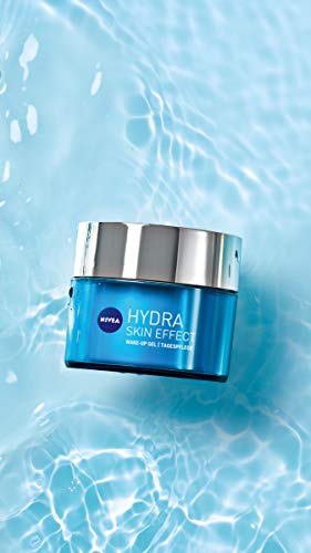 NIVEA Hydra Skin Effect Wake-Up Gel (50 ml), Smooth Day Cream with Pure Hyaluronic Acid for 72h Moisture