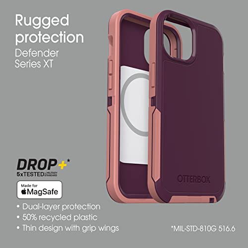 OTTERBOX DEFENDER SERIES XT SCREENLESS EDITION Case for iPhone 13 (ONLY) - PURPLE PRECEPTION