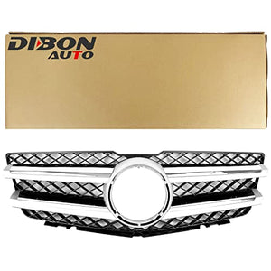 DIBON AUTO Grill Front Grille Compatible for Mercedes Benz X204 GLK250 GLK350 2010 2011 2012 2013 2014 2015 (GLK Style-Old)