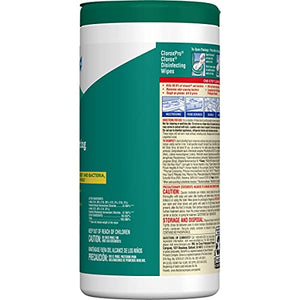 CloroxPro Disinfecting Wipes, Fresh Scent, 75 Count (Package May Vary) (Pack of 6) (15949)