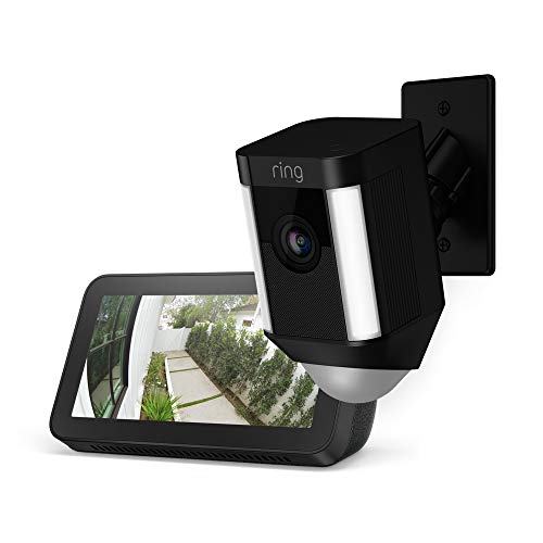Ring Spotlight Cam Mount (Black) with Echo Show 5 (Charcoal)