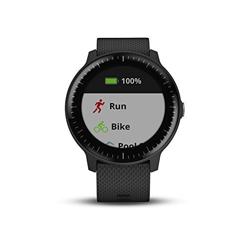 Garmin Vívoactive 3 Music, Gps Smartwatch with Music Storage and Built-In Sports Apps, Black