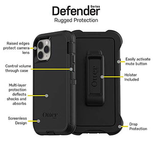 OTTERBOX DEFENDER SERIES SCREENLESS EDITION Case for iPhone 11 Pro - BLACK