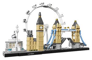 LEGO Architecture London 21034 Building Toy Set for Kids, Boys, and Girls Ages 12+ (468 Pieces)