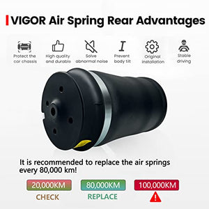VIGOR Rear Air Suspension Spring Bag Compatible with Mercedes Benz R320 R350 R500 R550 R63 AMG Car, OEM Number 2513200025, 2513200325, 2513200425