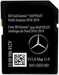Latest 2019 Navigation SD Card 2019 2018 2017 Version A2189066003 for Mercedes B C CLA CLS GLA GLC SLC Chip Map with Anti Fog Car Rearview Mirror Film and Key Chain