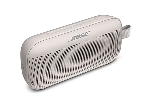 New Bose SoundLink Flex Bluetooth Portable Speaker, Wireless Waterproof Speaker for Outdoor Travel - White