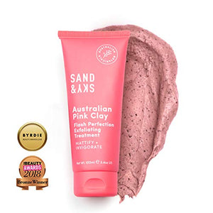 Sand & Sky Perfect Skin Bundle. Australian Pink Clay Face Mask Set