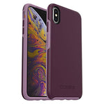 OtterBox SYMMETRY SERIES Case for iPhone Xs Max - Retail Packaging - TONIC VIOLET (WINTER BLOOM/LAVENDER MIST)
